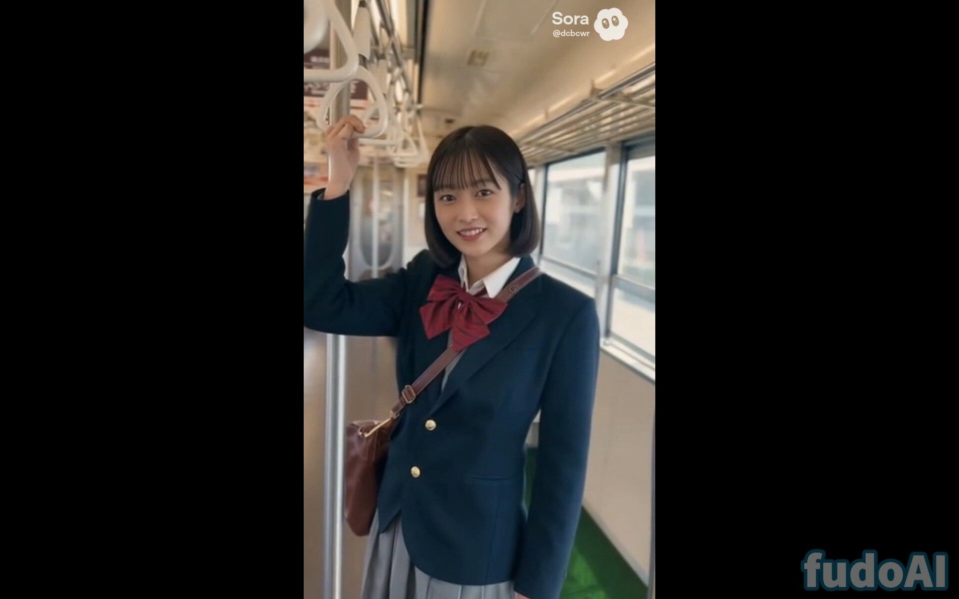 電車でお尻見せつけ女子〇生 サンプル5ページ目