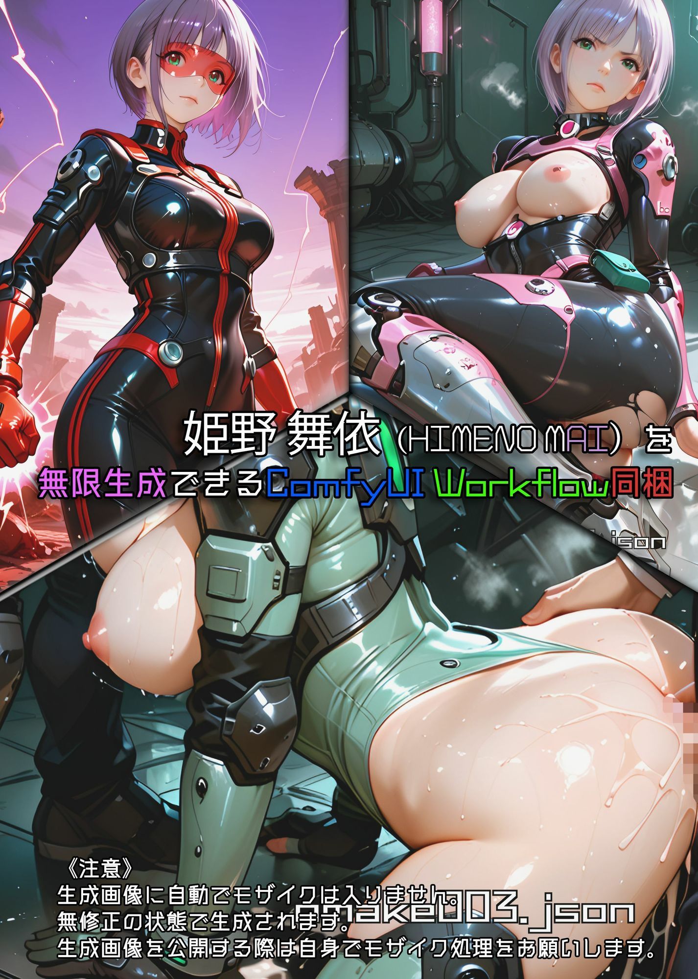 HIMENO MAI Collection Battle Suit Vol.1 サンプル8ページ目