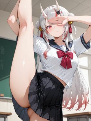 ［58pcs］ 百◯あやめ/ Na◯ Ayame - 学生服 / school uniform サンプル2ページ目