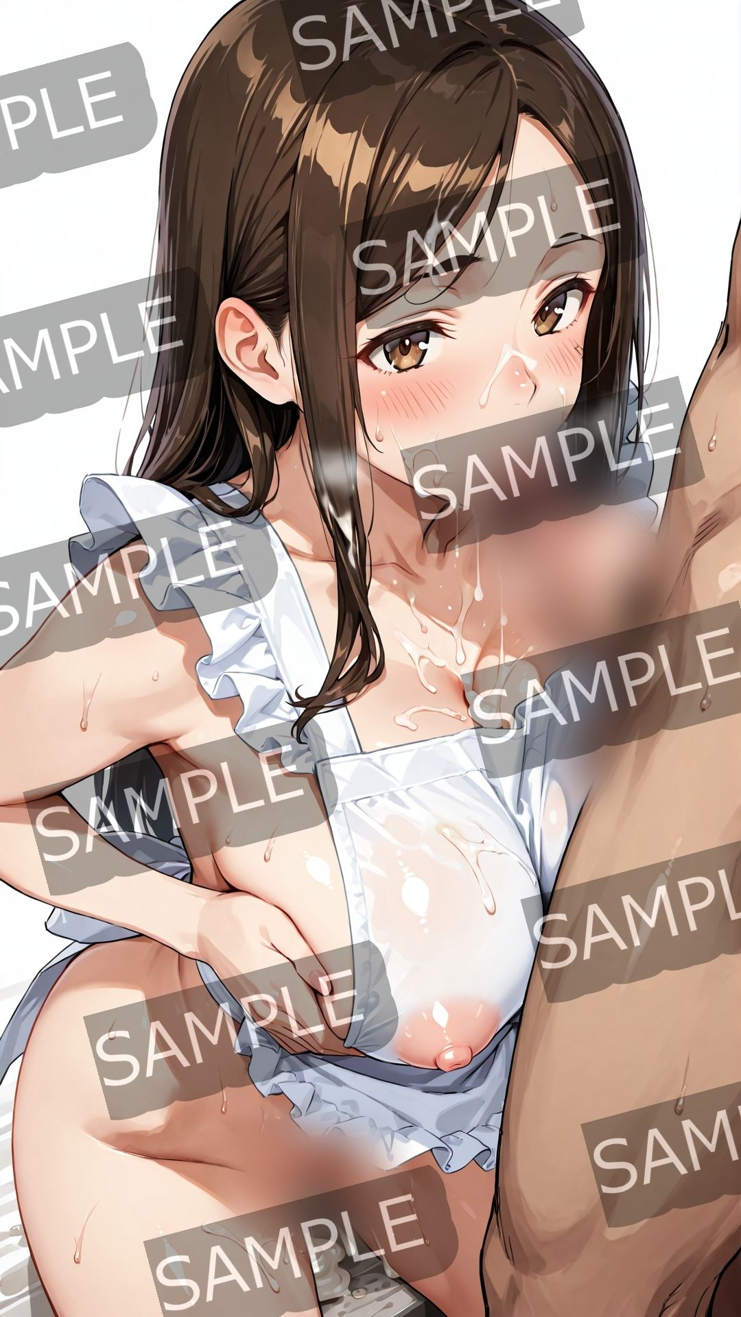 裸エプロンな女の子 サンプル8ページ目
