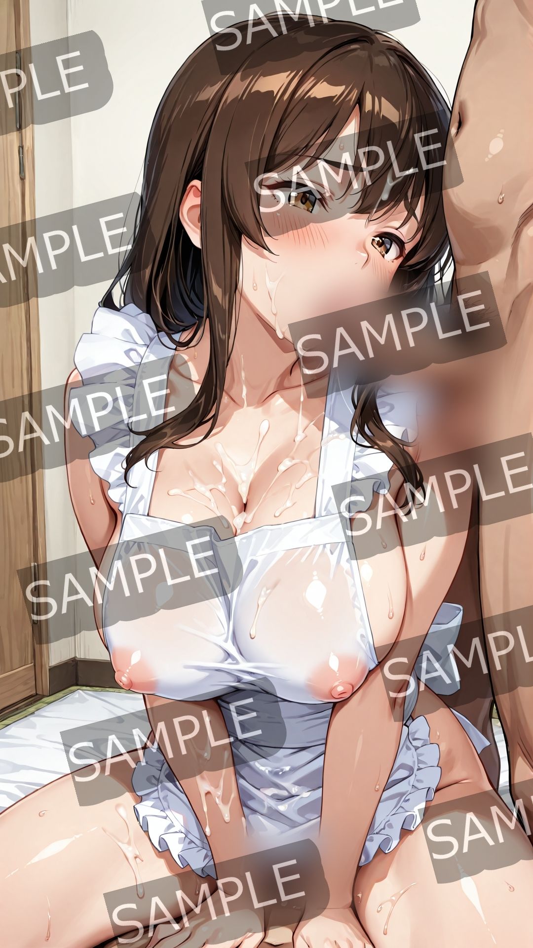 裸エプロンな女の子 サンプル10ページ目