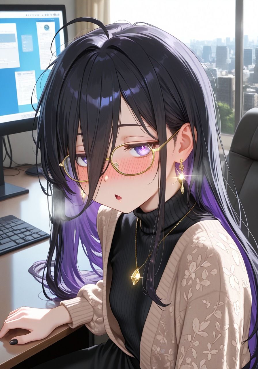 ＜9作品目＞OL男の娘ちゃんの残業ひとりえっち！＃9 サンプル1ページ目