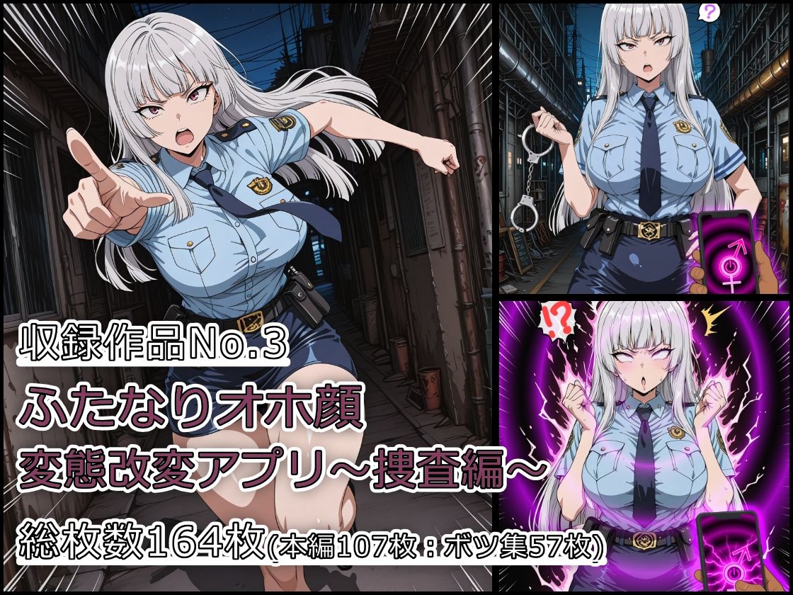 ふたなりオホ顔変態改変アプリ〜総集編〜 サンプル8ページ目