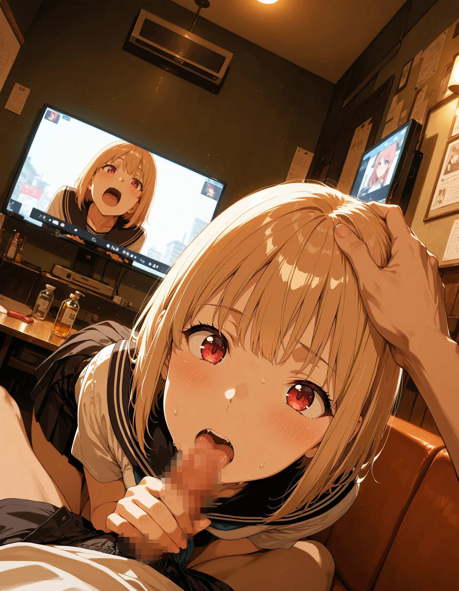 俺のいいなり後輩とカラオケで サンプル5ページ目