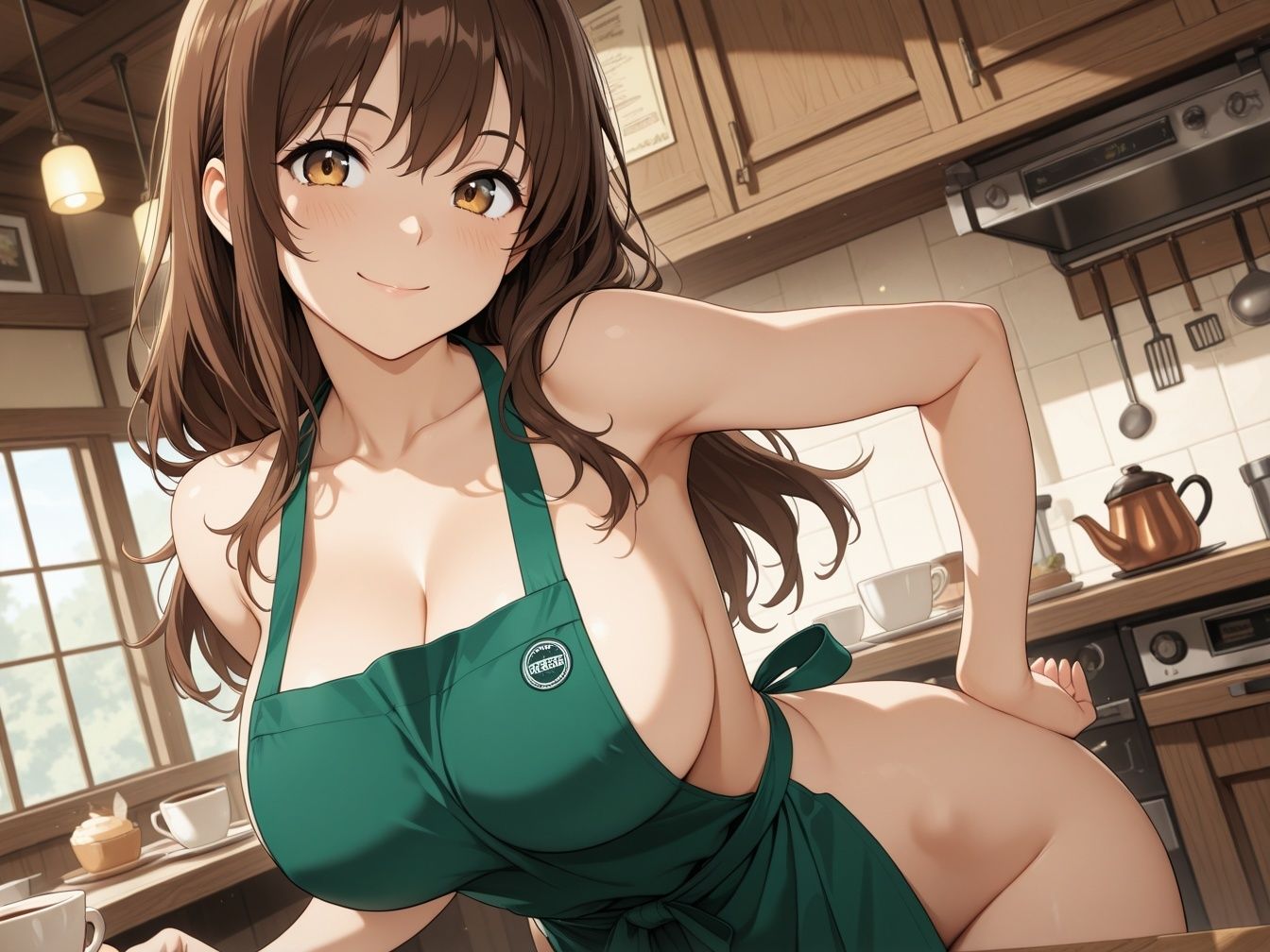看板メニューは女子校生の母乳何度も通い裏メニューでカフェの痴女JKの身体を味わう話 サンプル1ページ目