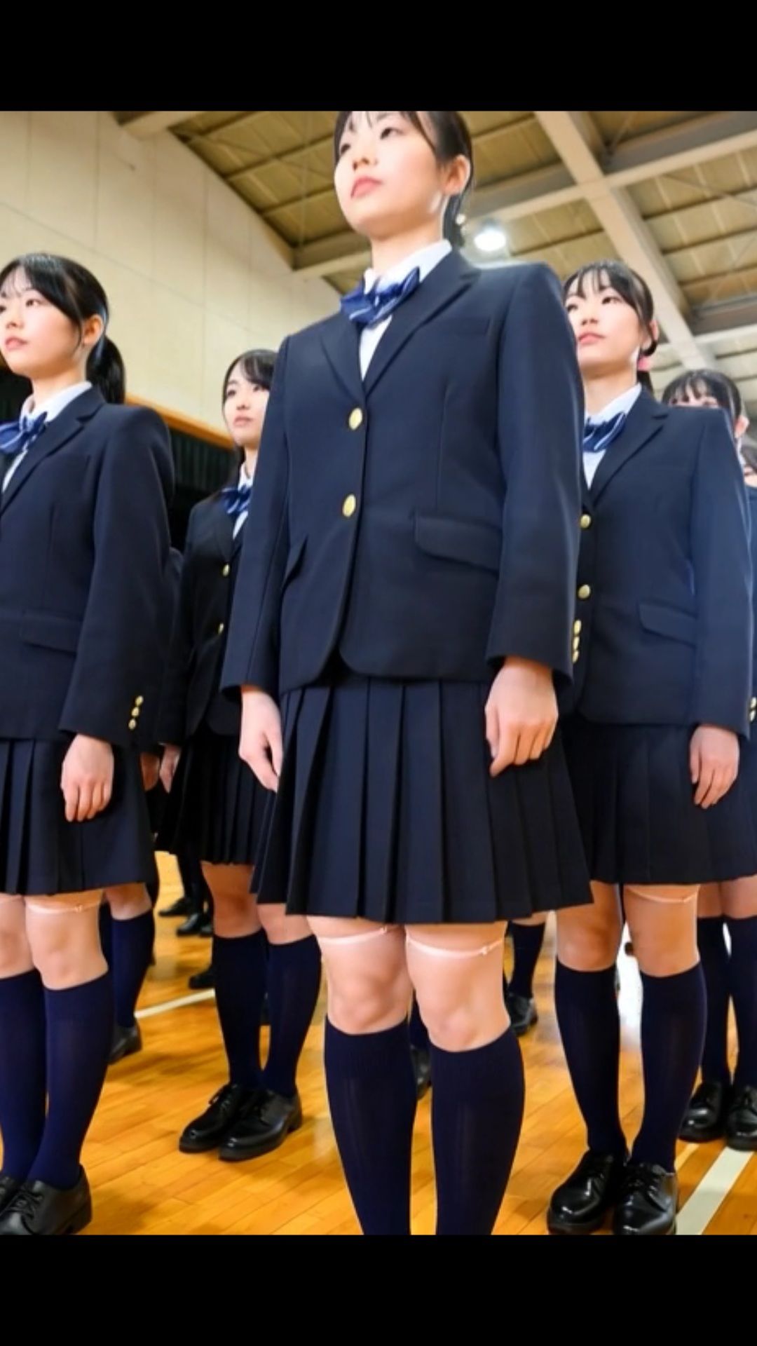 ローアングルカメラ 女子校生 JK 盗撮 全校集会 体育館 学生 制服少女 青春 日常 サンプル7ページ目