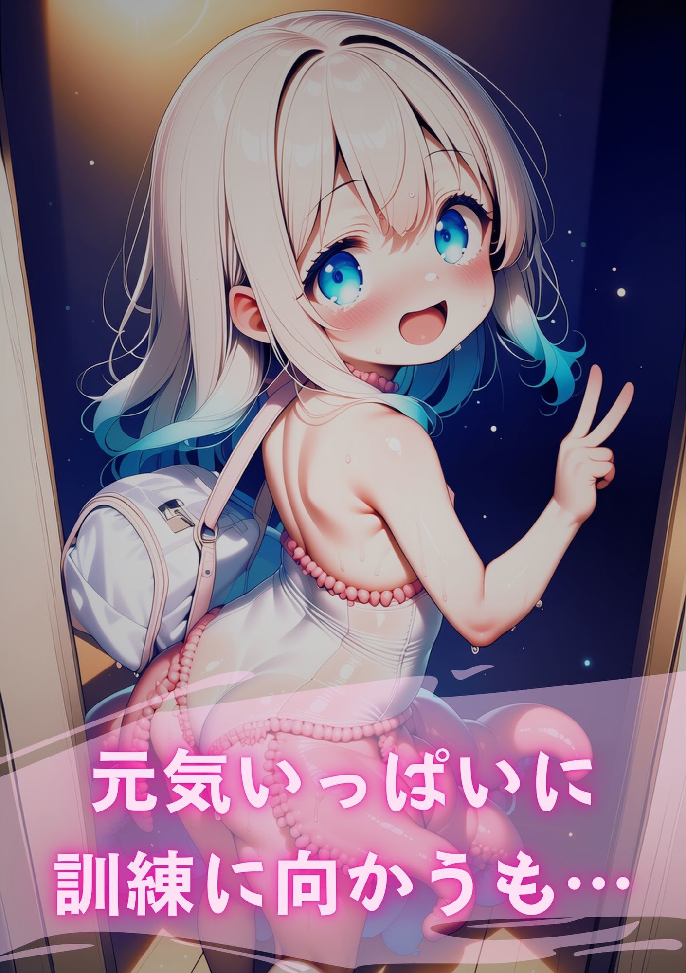 テンタクソロジー外伝06:装触戦士フブキ  淫らなプール訓練 サンプル2ページ目