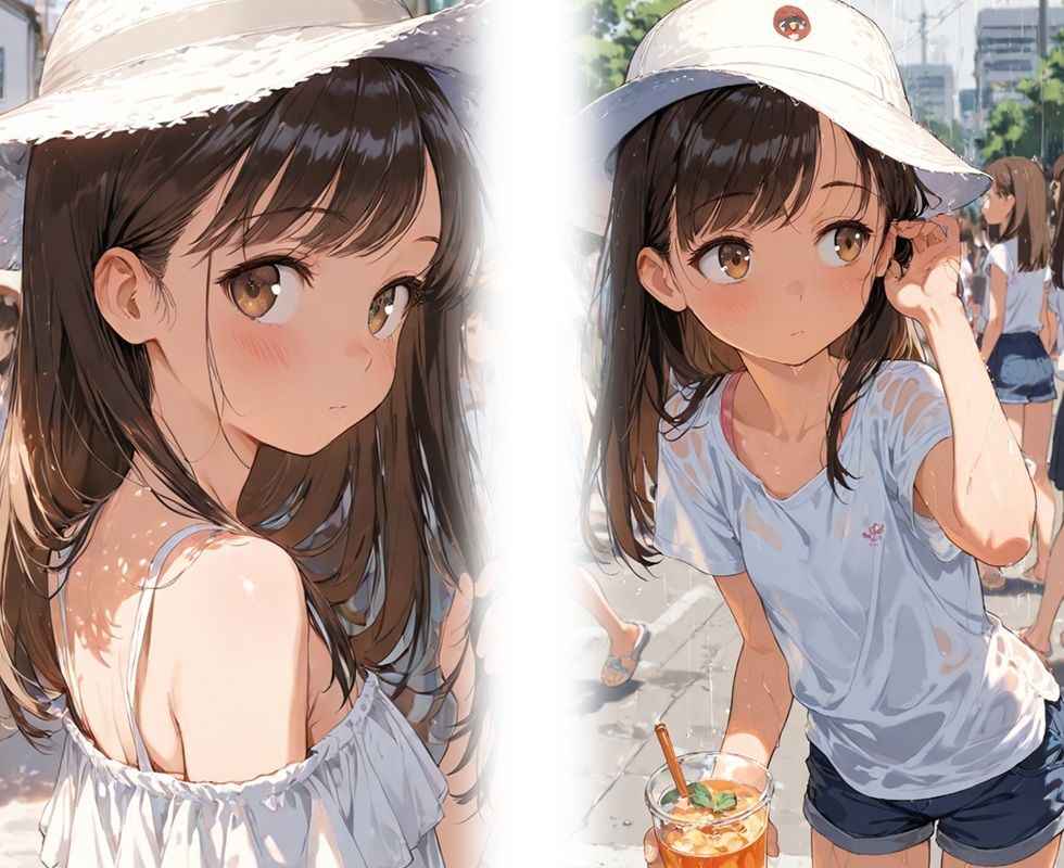 街で見つけたアイドル級ロリ少女に、完全合意で束縛プレイ＆ぶっかけ連続種付けの記録 サンプル2ページ目