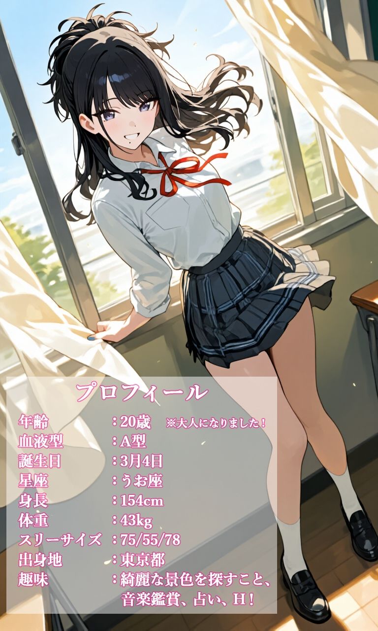 風〇灯織写真集1st サンプル2ページ目