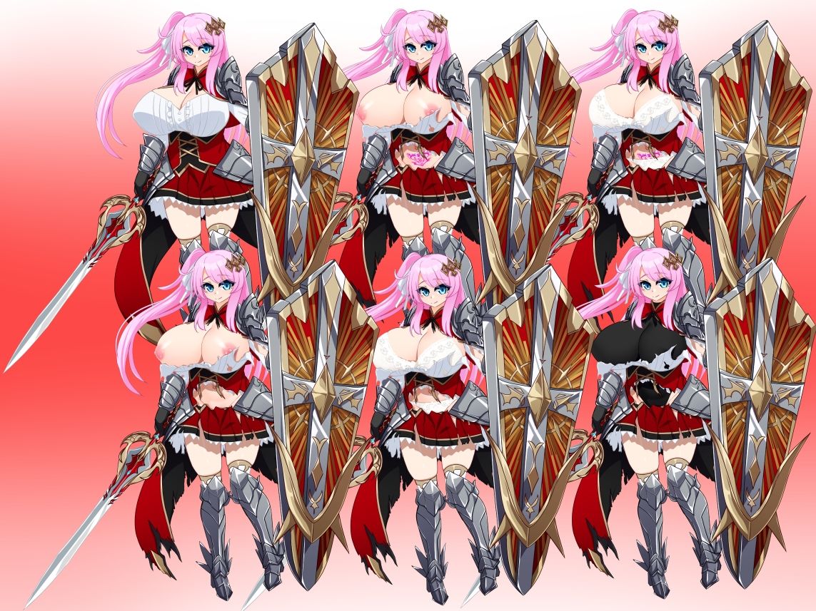 立ち絵素材 盾の騎士 サンプル3ページ目