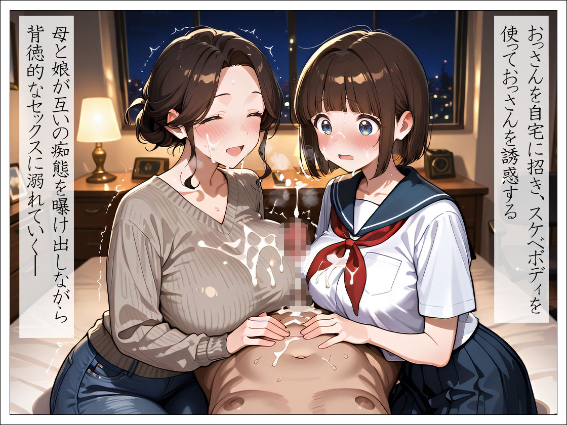 生ハメ母娘（おやこ）丼 サンプル2ページ目