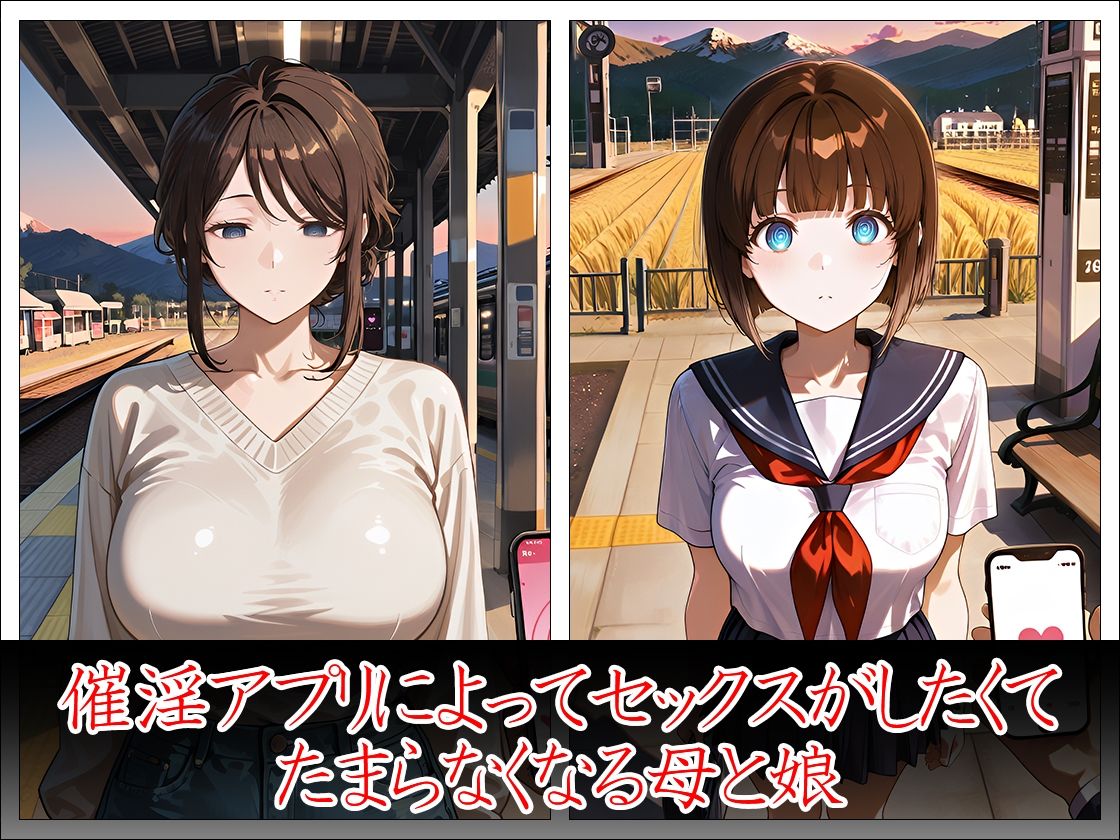 生ハメ母娘（おやこ）丼 サンプル3ページ目