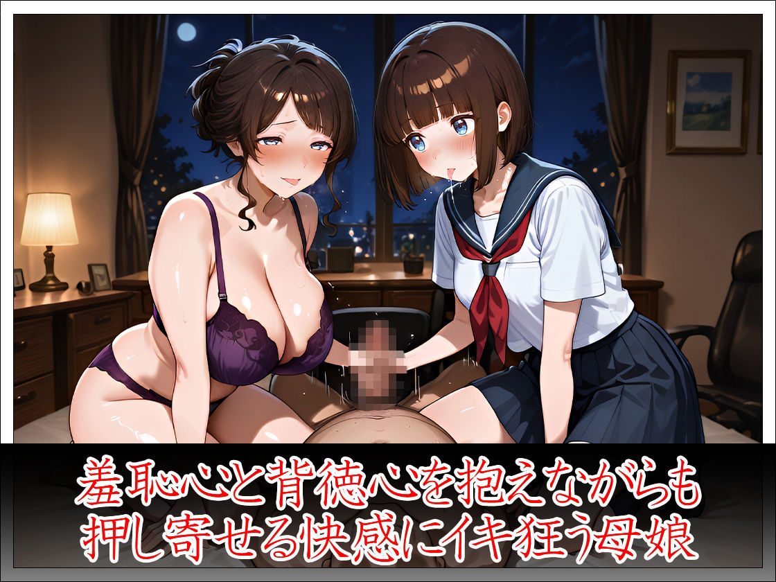 生ハメ母娘（おやこ）丼 サンプル8ページ目
