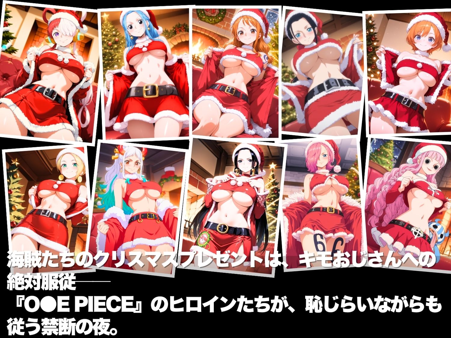 キモおじさんのクリスマス・ワ●ピース サンプル1ページ目
