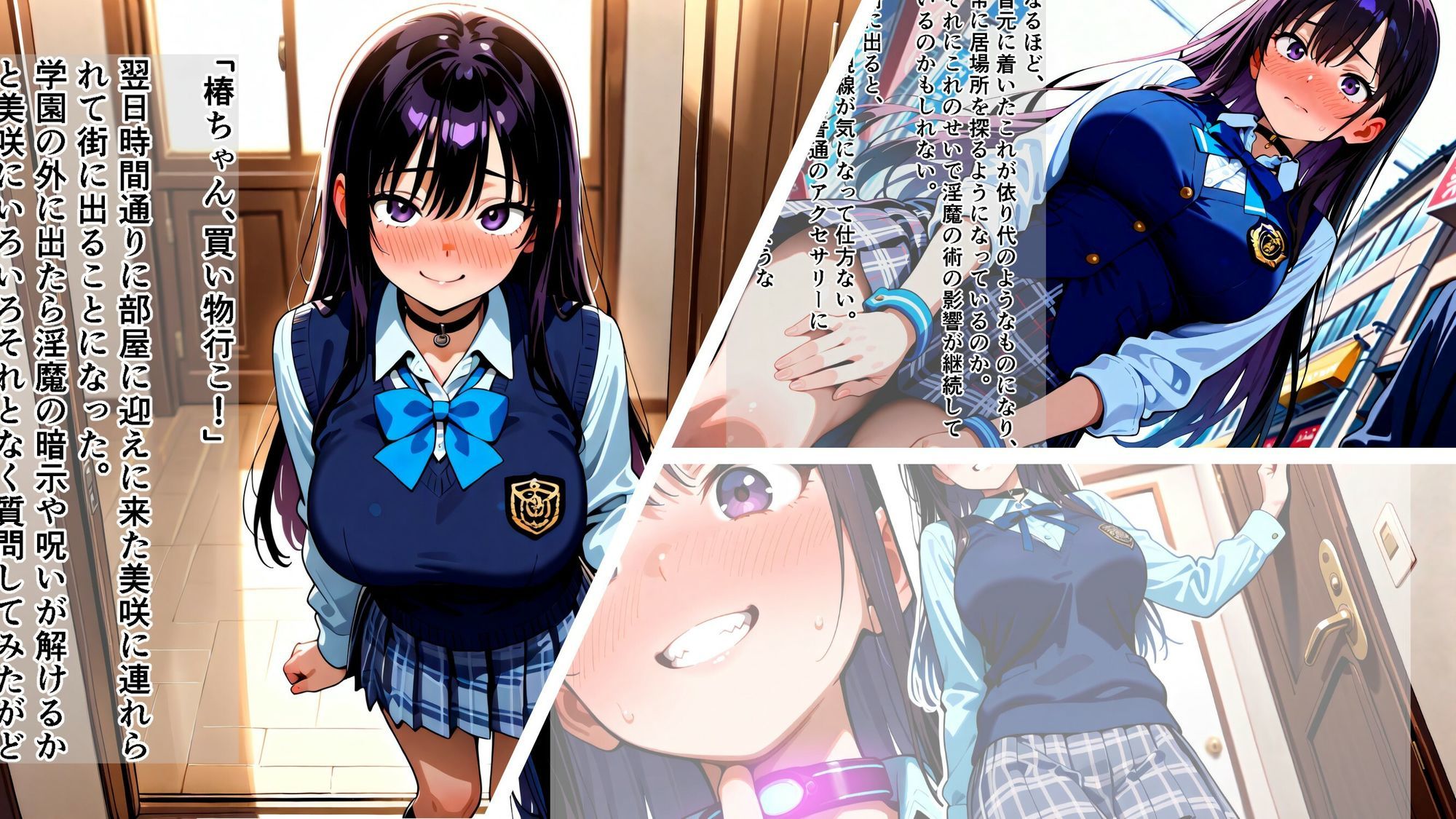 退魔師衣里の潜入任務〜淫魔に支配された女学園と失踪事件の真相〜Part.2 サンプル6ページ目