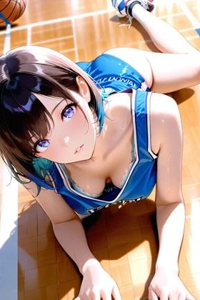 バスケ部の女子達 サンプル8ページ目
