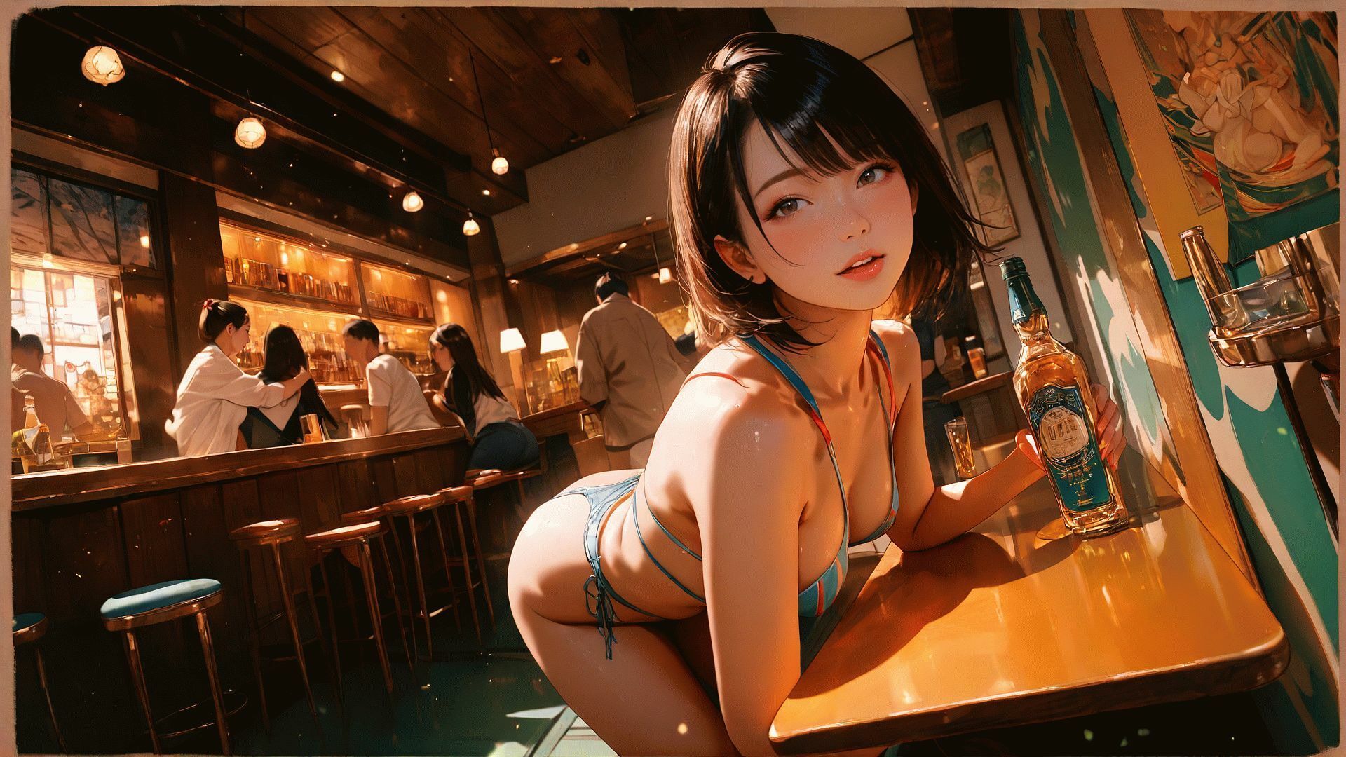 絢爛好色酒場の看板娘 サンプル7ページ目