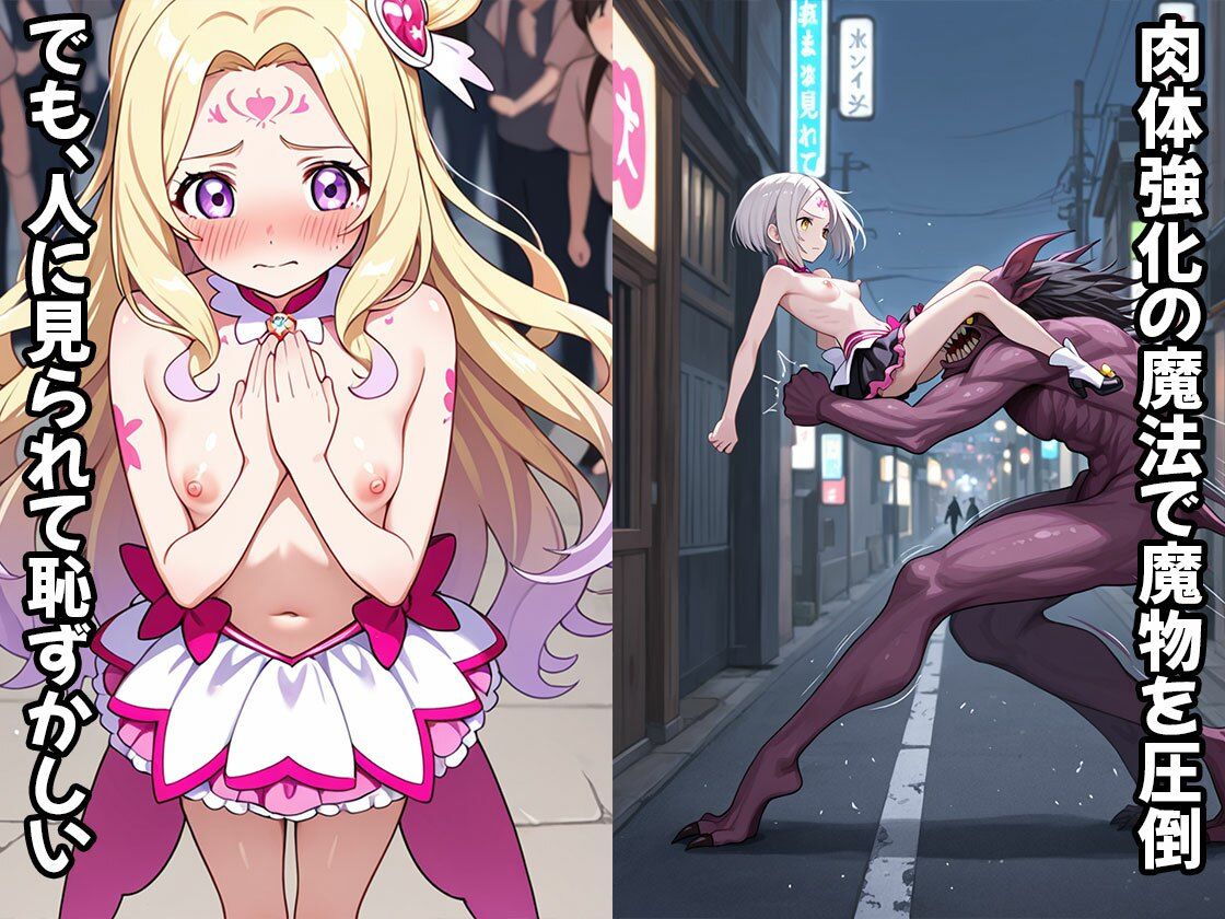魔法少女はイけばイくほど強くなる！？（CG500枚） サンプル2ページ目