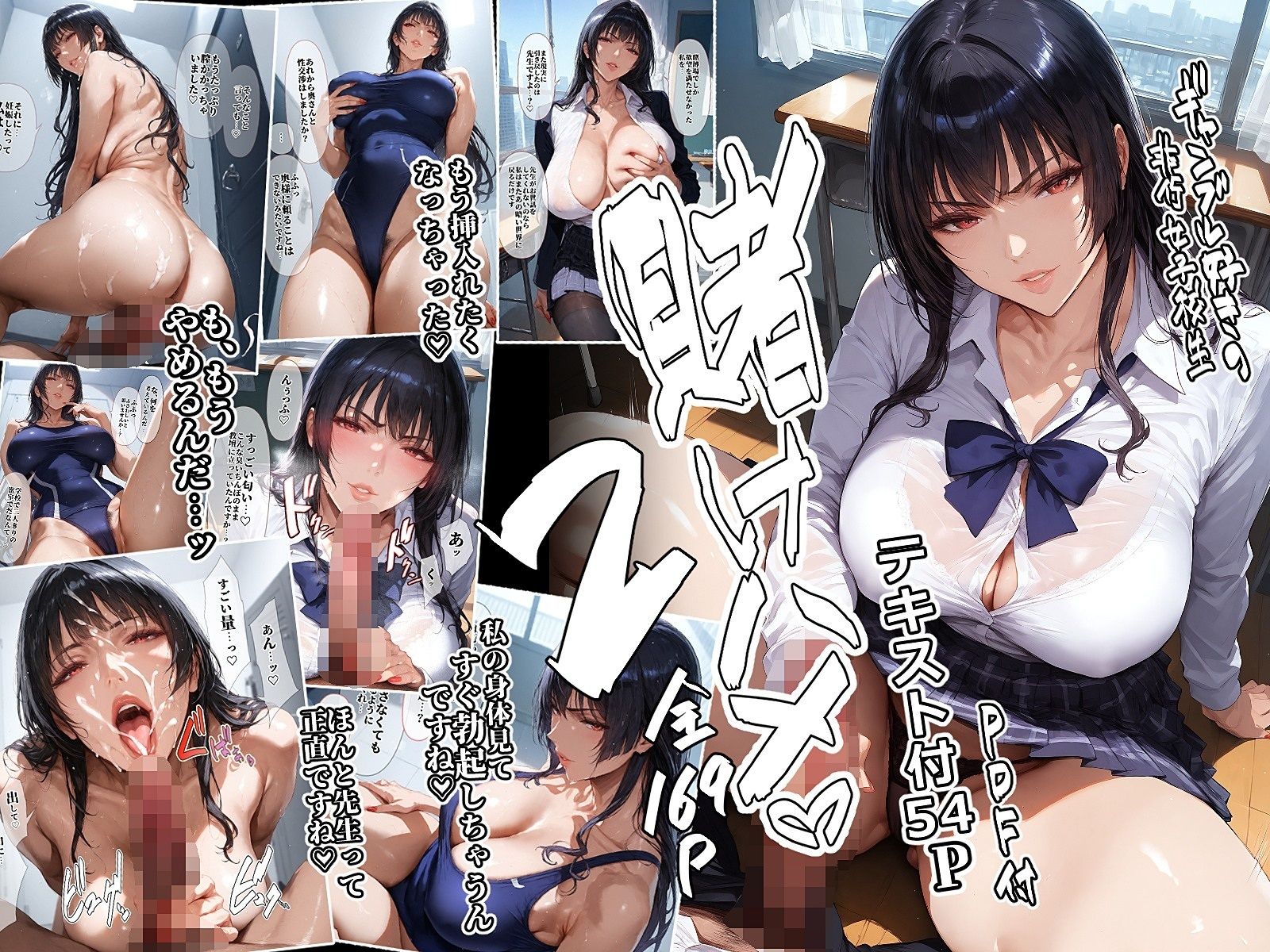 蛇喰夢子 賭けハメ！2 サンプル1ページ目