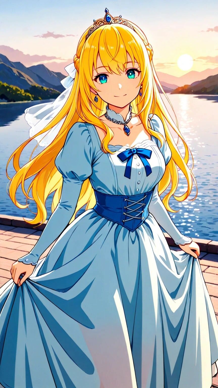 清純プリンセスと自然と交わる濃密交尾   プリンセスの日常と自然にほどけていく恋 サンプル2ページ目