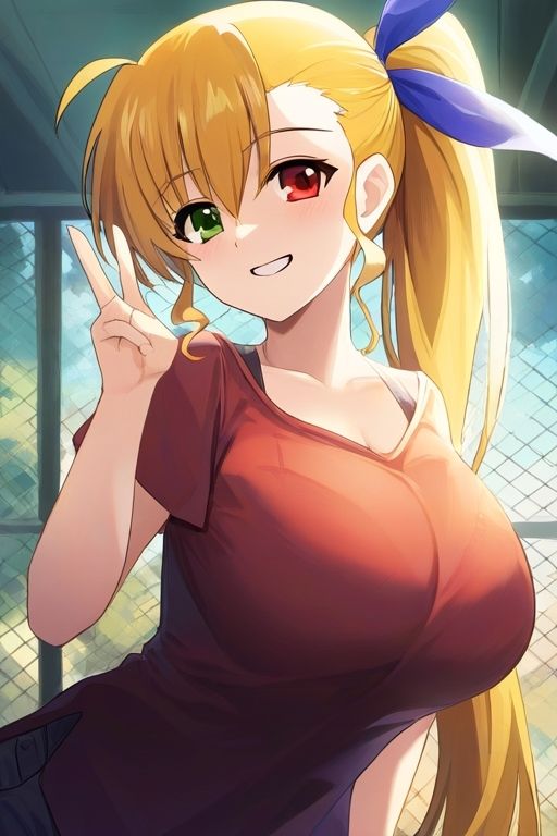 ヴィヴィオはWママのように仲良くなりたい サンプル1ページ目
