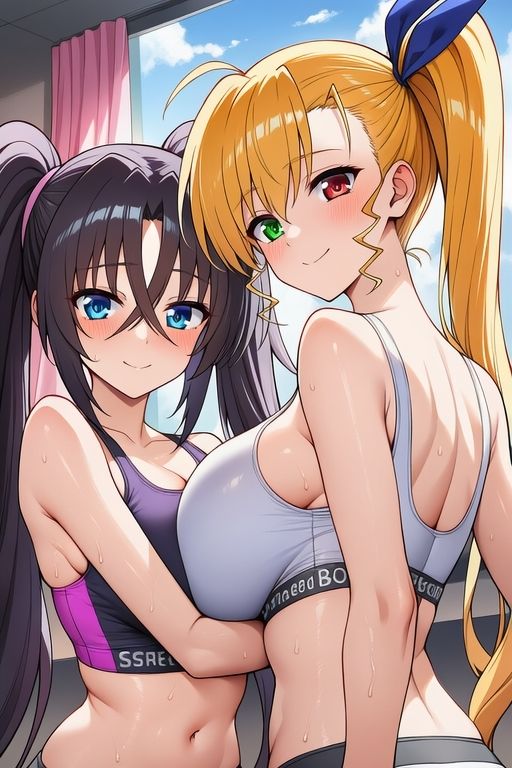 ヴィヴィオはWママのように仲良くなりたい サンプル3ページ目
