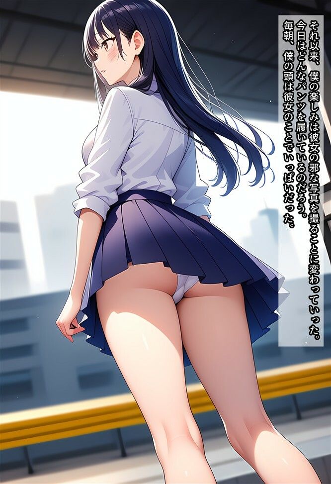 杏奈ちゃんを盗撮したり痴○したりする話 サンプル2ページ目