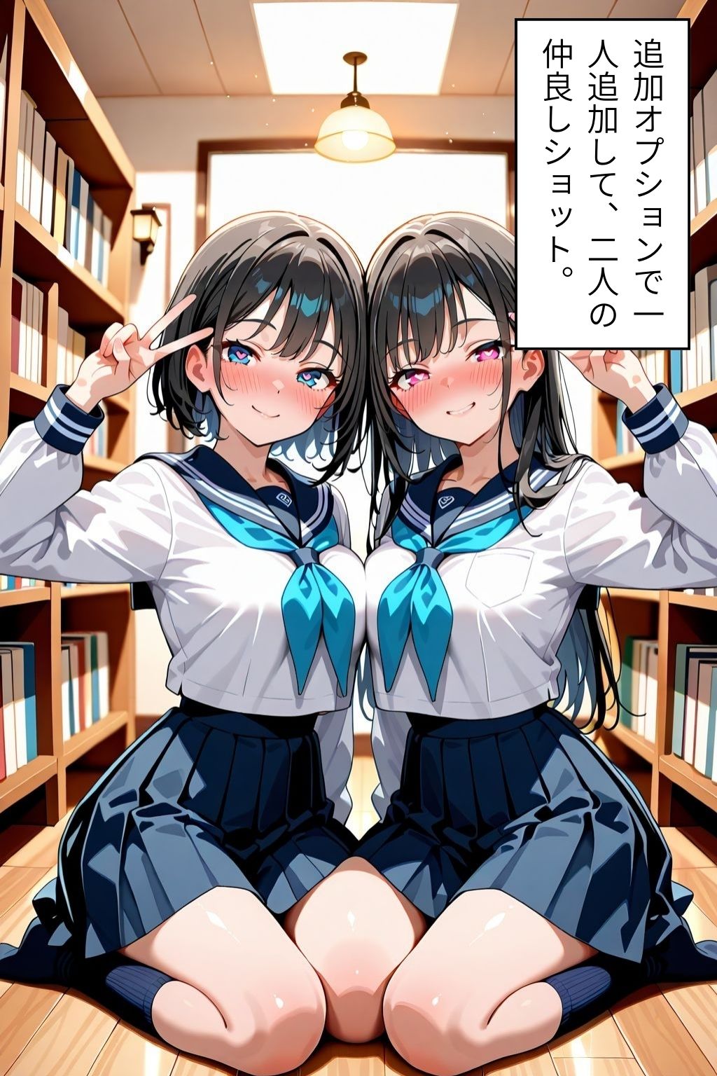 セーラー服写真館 〜 第一部:休日の秘密の撮影会 サンプル5ページ目