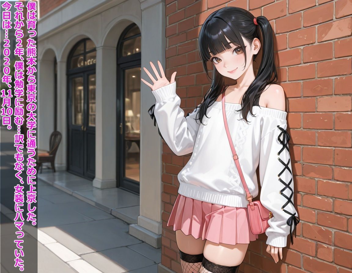 ボク可愛いですか？男の娘ですけど（笑 サンプル1ページ目