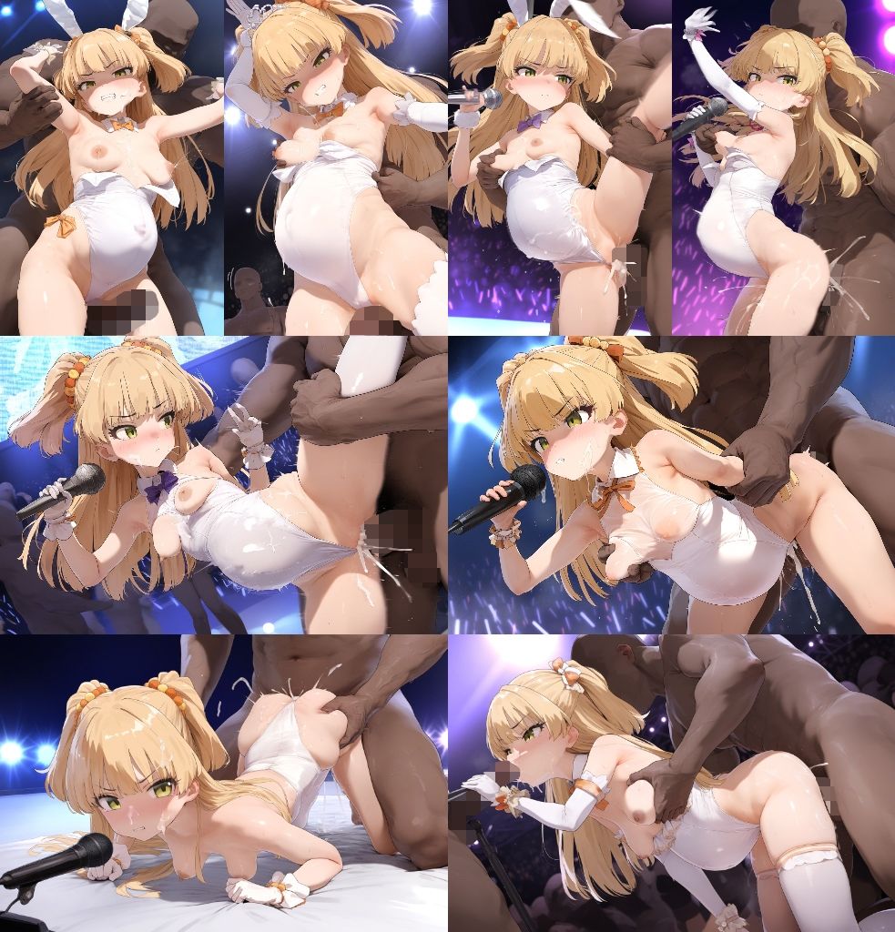 【500枚】枕営業専門性奴●ジ〇ニアアイドル 小宮果穂・城ヶ崎莉嘉 サンプル8ページ目