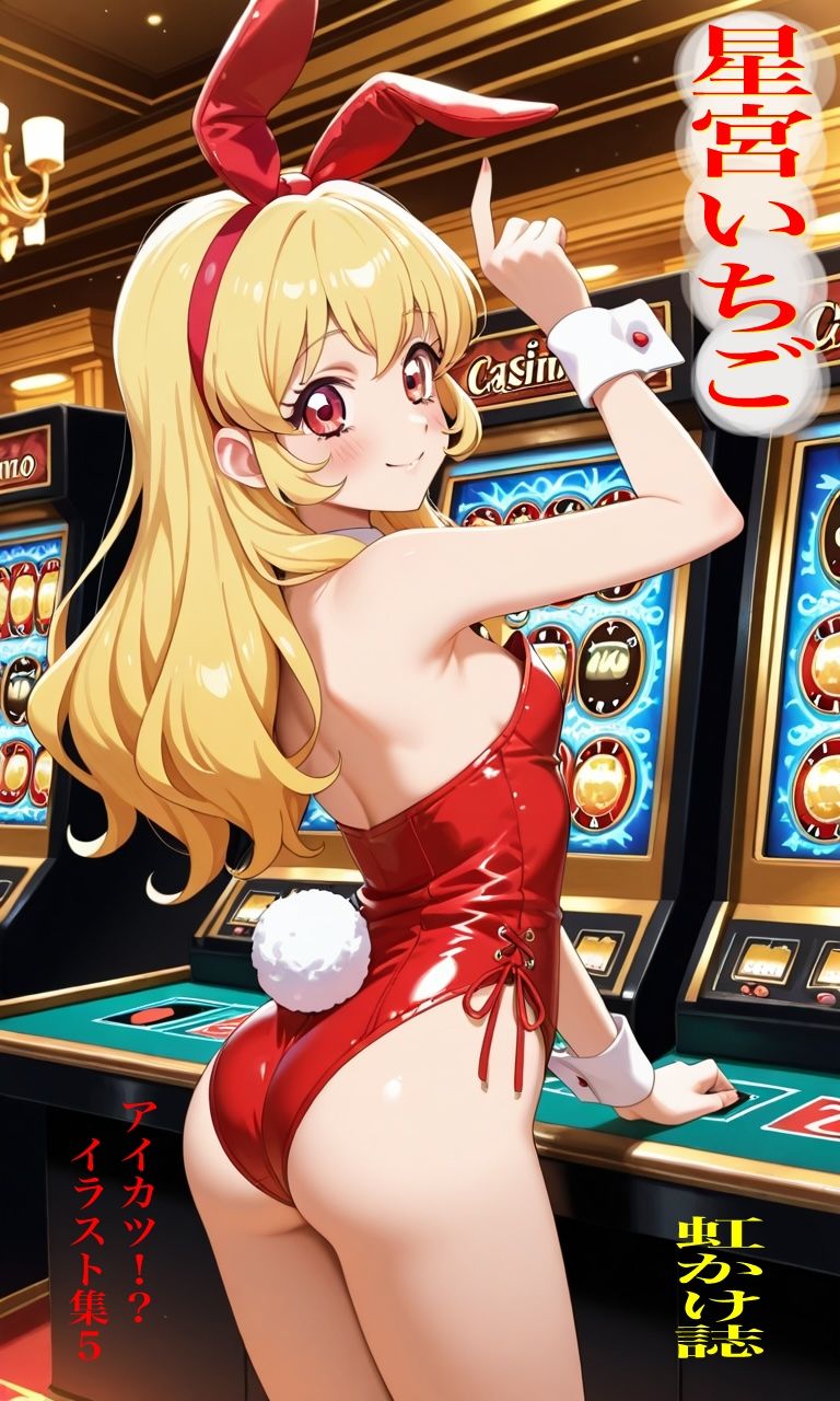 虹かけ誌  アイカツ！？  イラスト集5 星宮いちご サンプル1ページ目