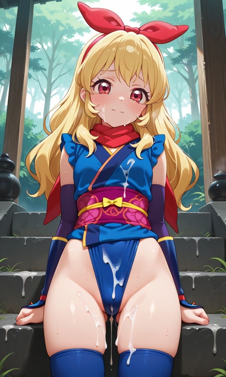 虹かけ誌  アイカツ！？  イラスト集5 星宮いちご サンプル7ページ目