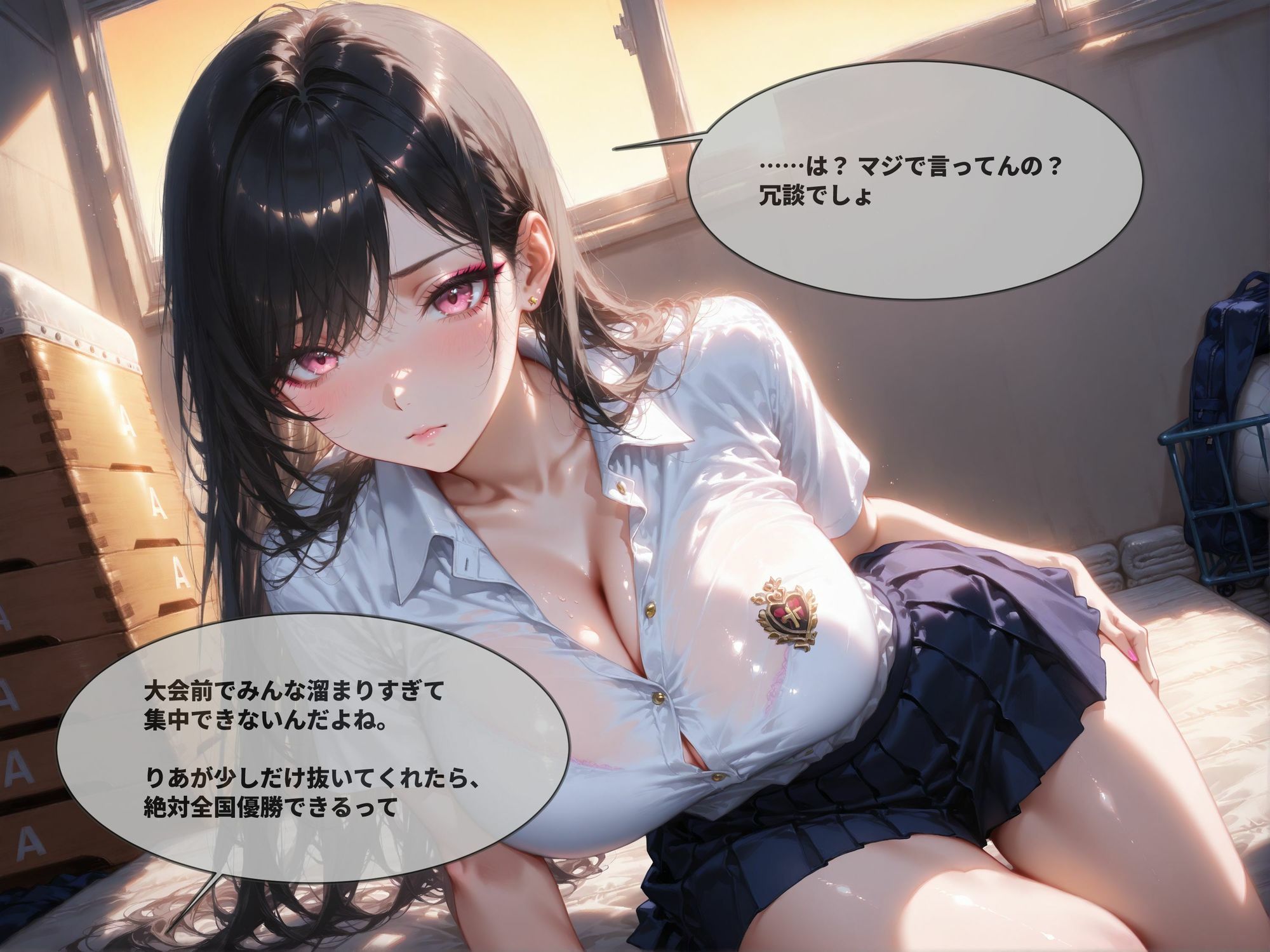 都合のいい性処理係にされる、ギャルマネージャー サンプル6ページ目