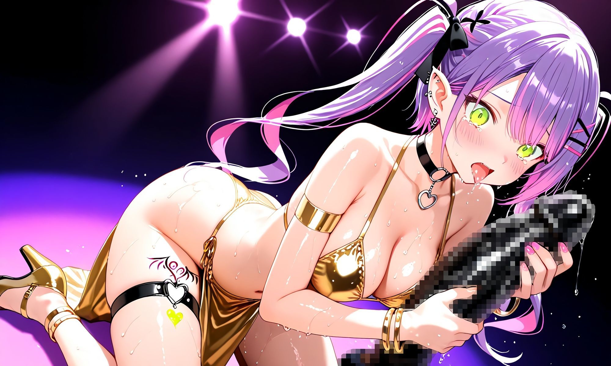 常●トワ スポットライトで乱れる小悪魔ダンサー サンプル2ページ目