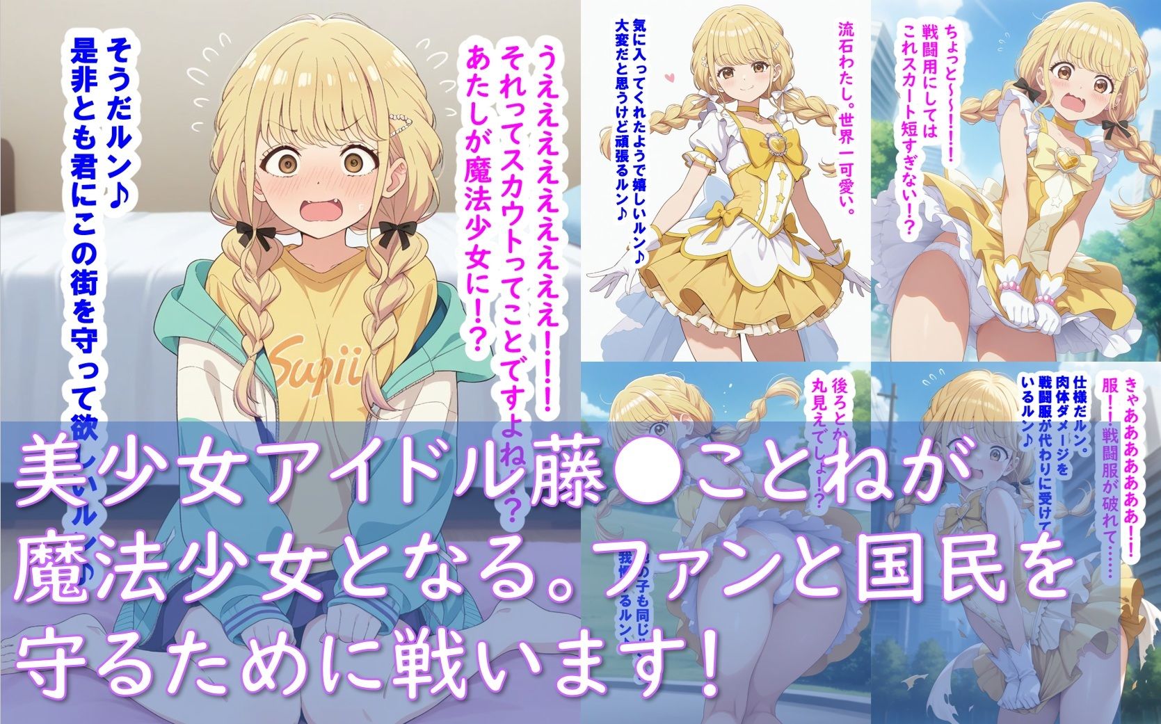 魔法少女ことね★マギカ_完全敗北 サンプル2ページ目