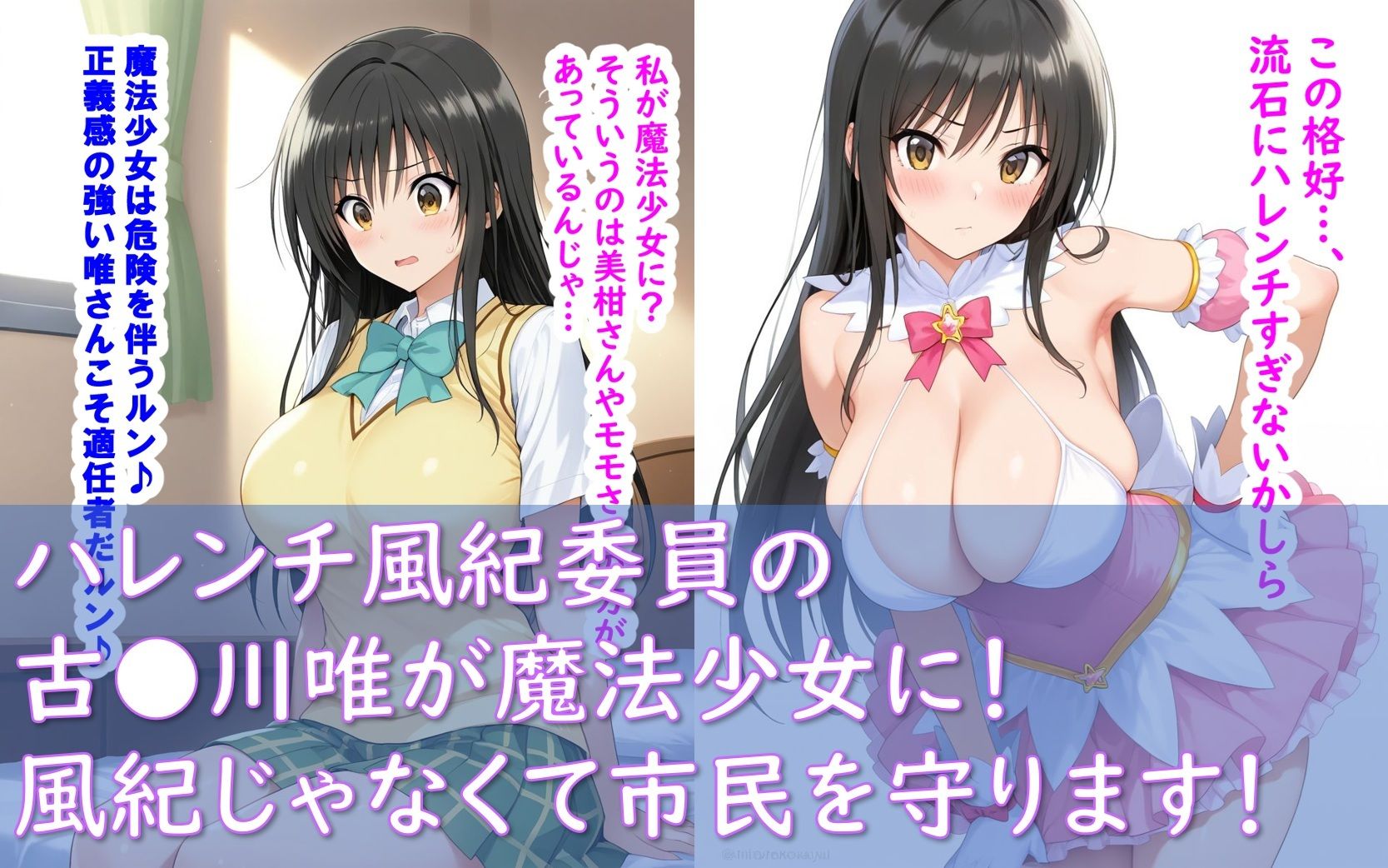 魔法少女ユイ★マギカ_完全敗北 サンプル2ページ目