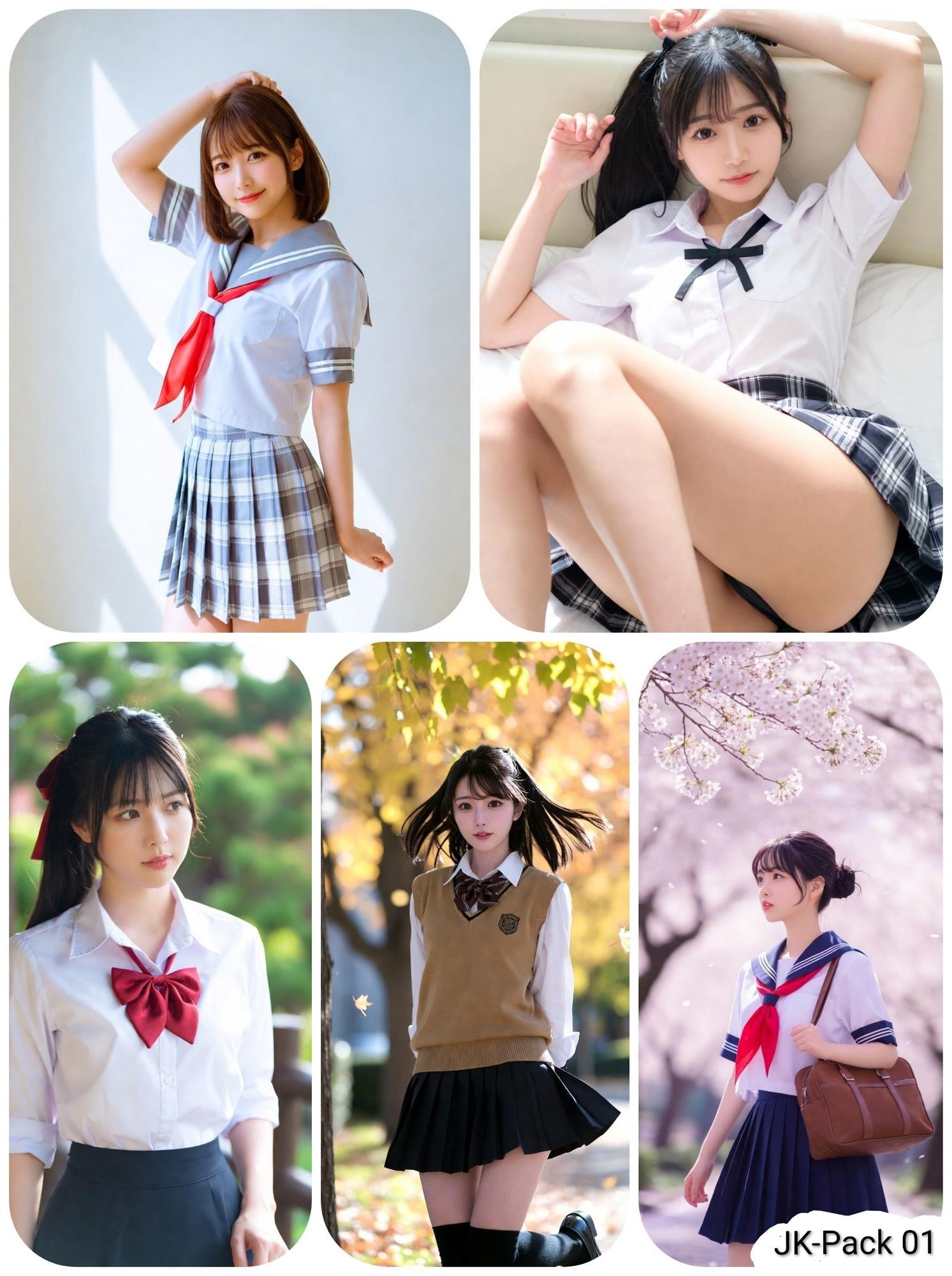 こんな美女が脱いでくれるの！？ JK-Pack01 サンプル3ページ目