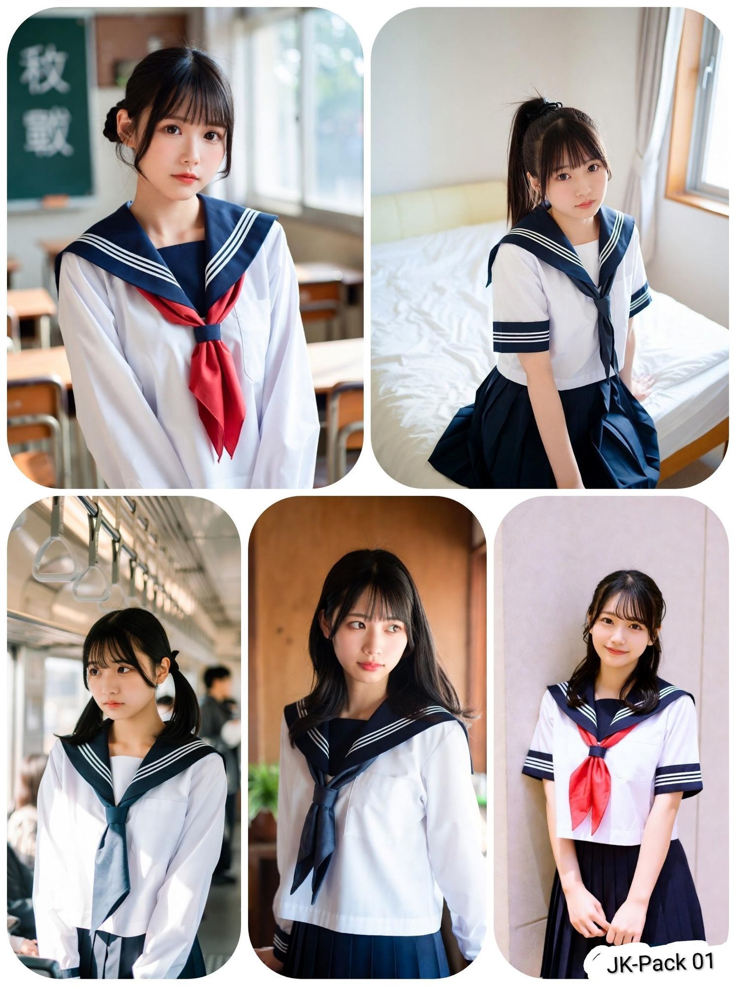 こんな美女が脱いでくれるの！？ JK-Pack01 サンプル4ページ目