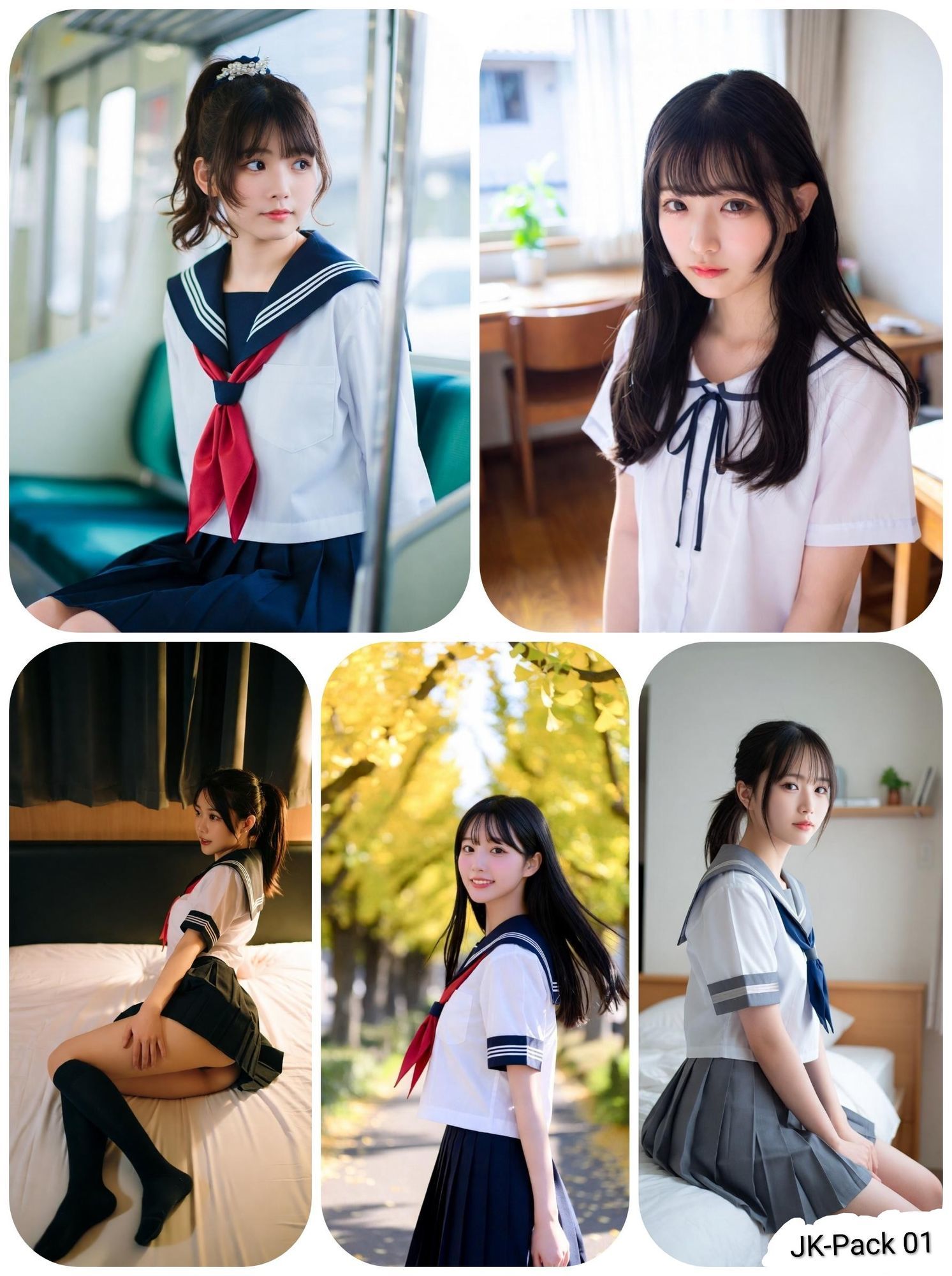 こんな美女が脱いでくれるの！？ JK-Pack01 サンプル5ページ目