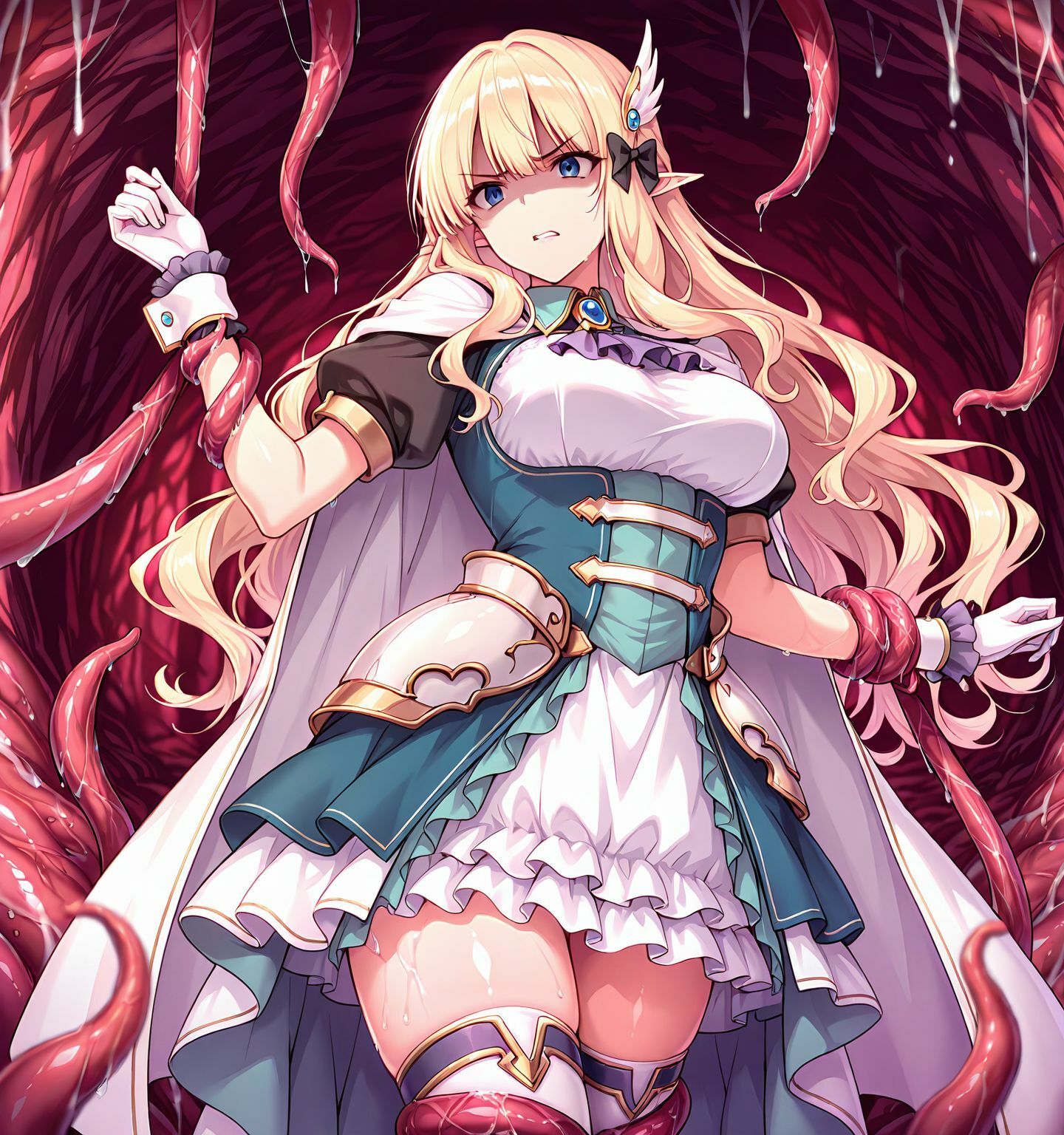 サレン洗脳丸呑み悪堕ち〜淫魔化ドスケベ交尾〜 サンプル3ページ目