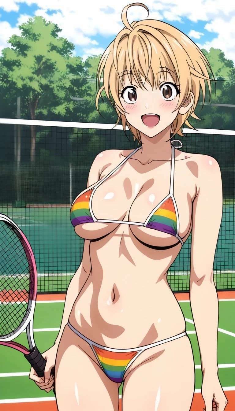 AVシリーズ第5弾 美少女テニス選手AVデビュー サンプル1ページ目