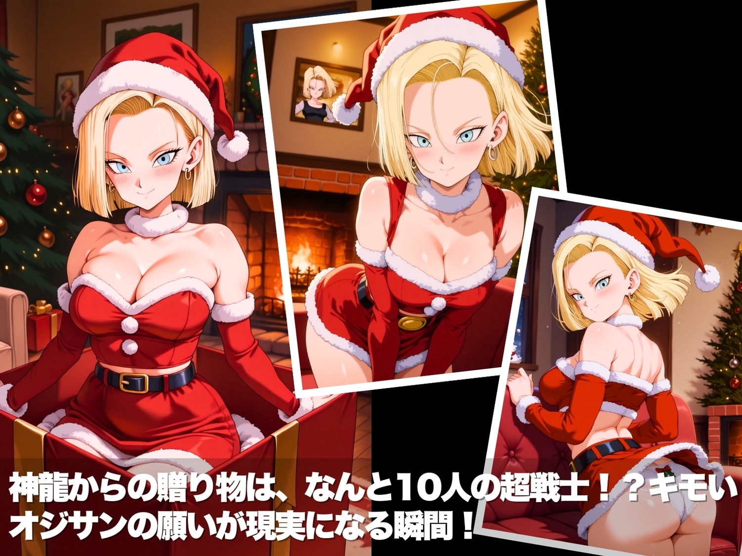 キモおじさんのクリスマス・ド●ゴンボール サンプル2ページ目