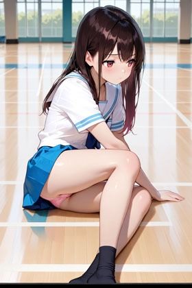 パンチラ女子校生 サンプル7ページ目