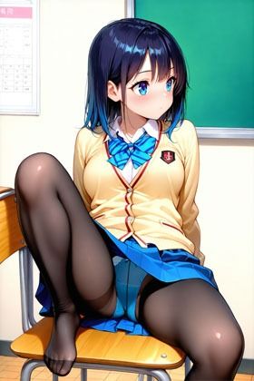 パンチラ女子校生 サンプル9ページ目