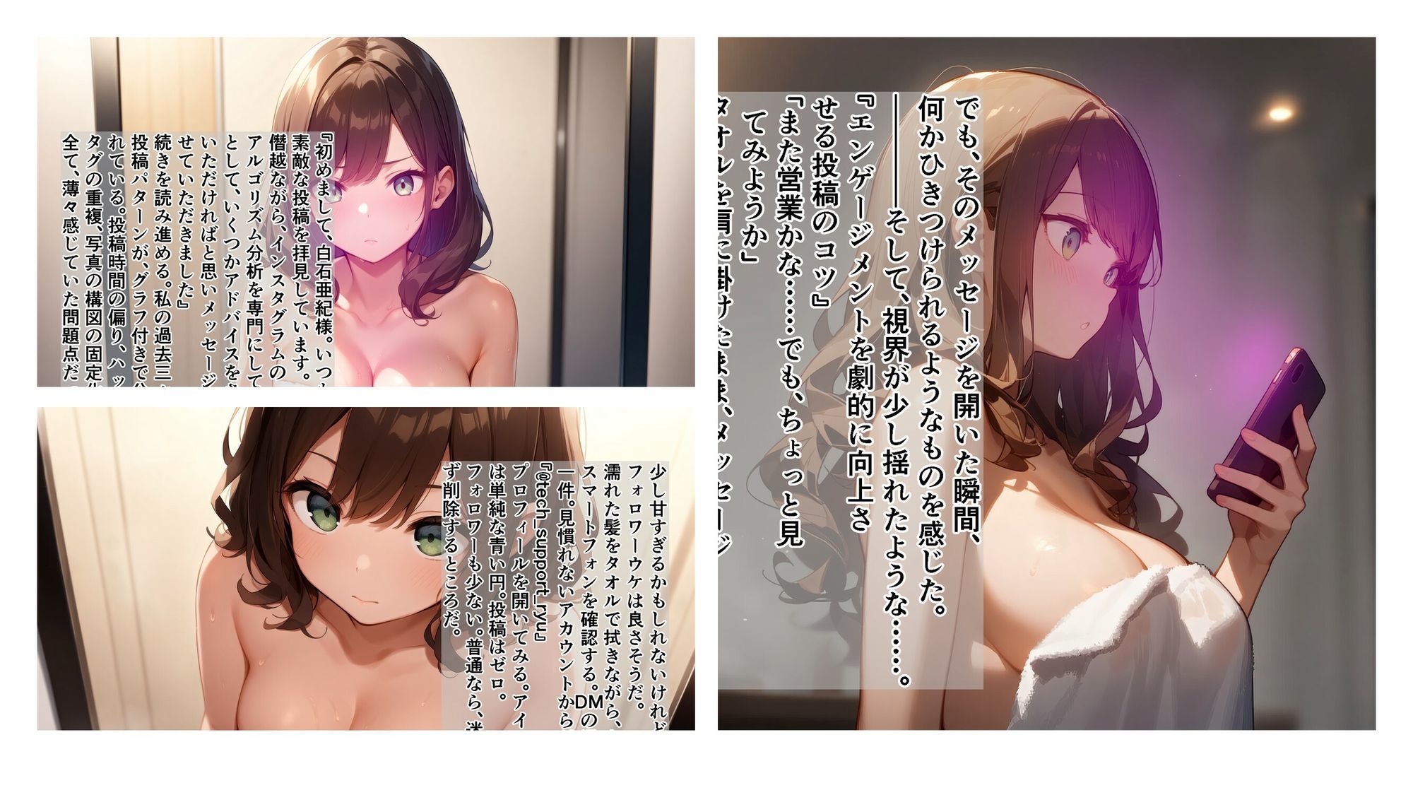【サイミンカイヘン】仕込まれたトリガーメッセージ 〜インフルエンサーの堕落〜 サンプル9ページ目
