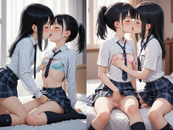 レズ姉妹の成長日記_お父さんによる実践的な性指導 サンプル4ページ目