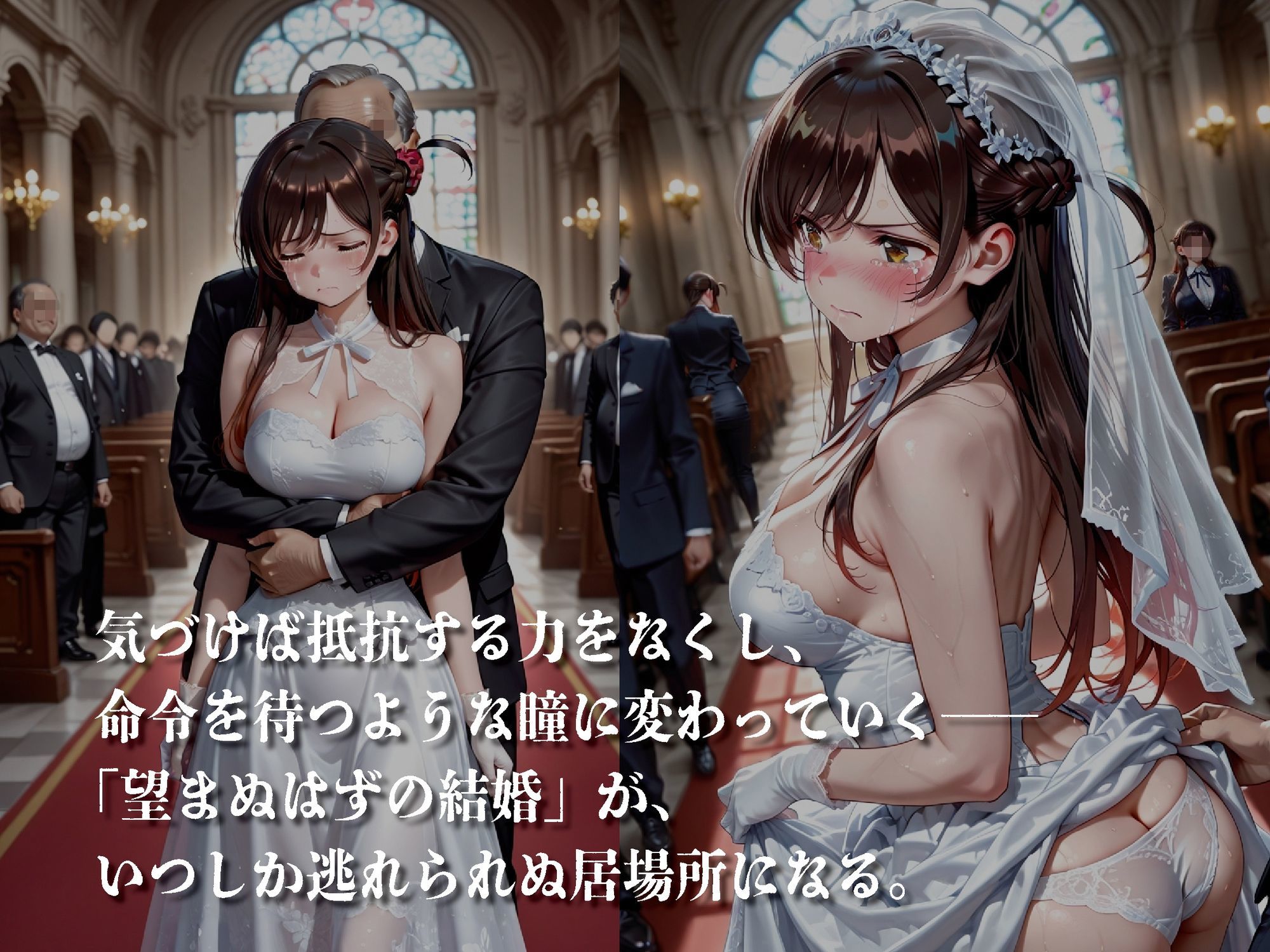 望まぬ結婚 ―式場で始まる合意の支配契約―【豪華CG500枚収録】 サンプル1ページ目