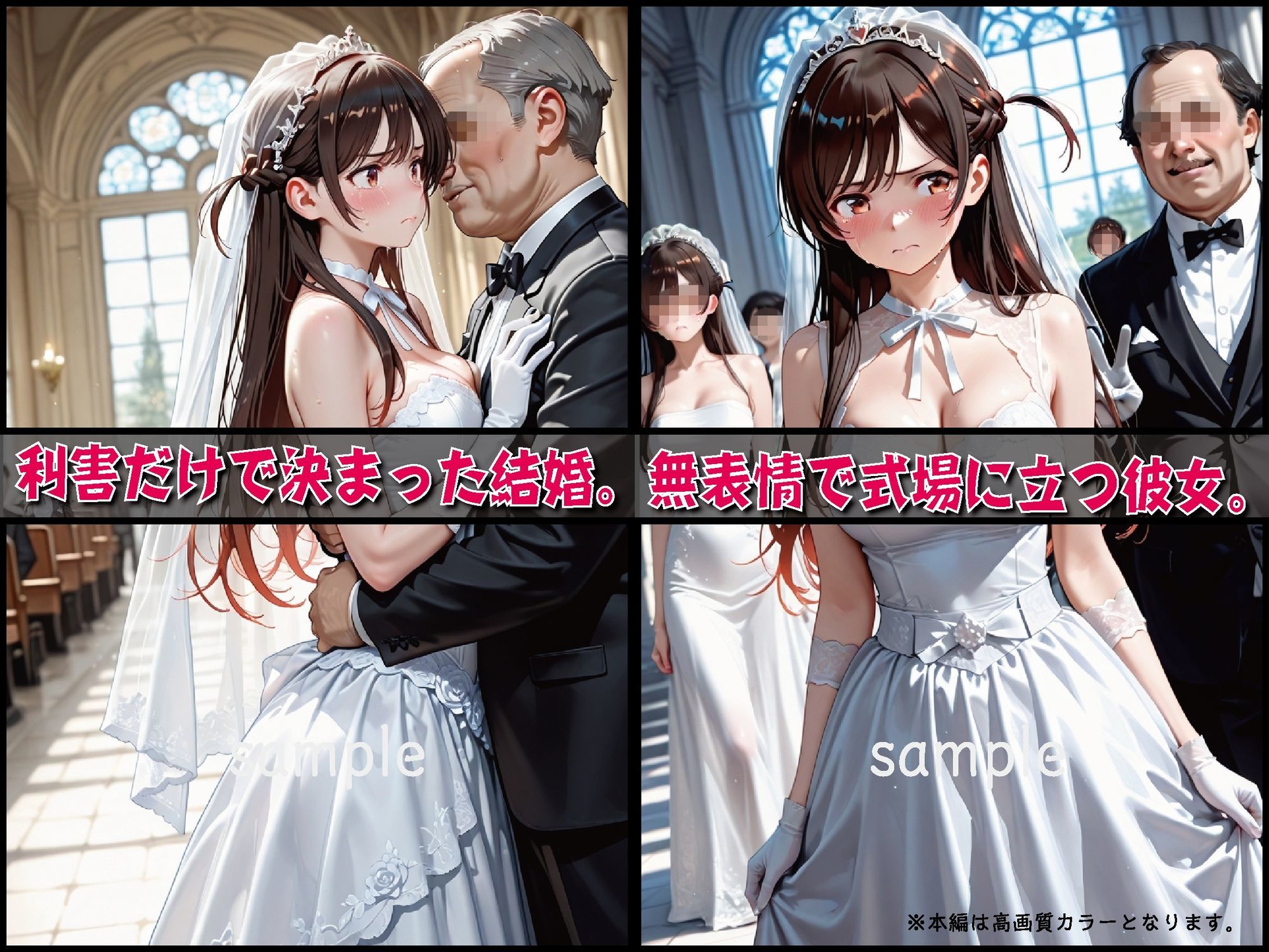 望まぬ結婚 ―式場で始まる合意の支配契約―【豪華CG500枚収録】 サンプル4ページ目