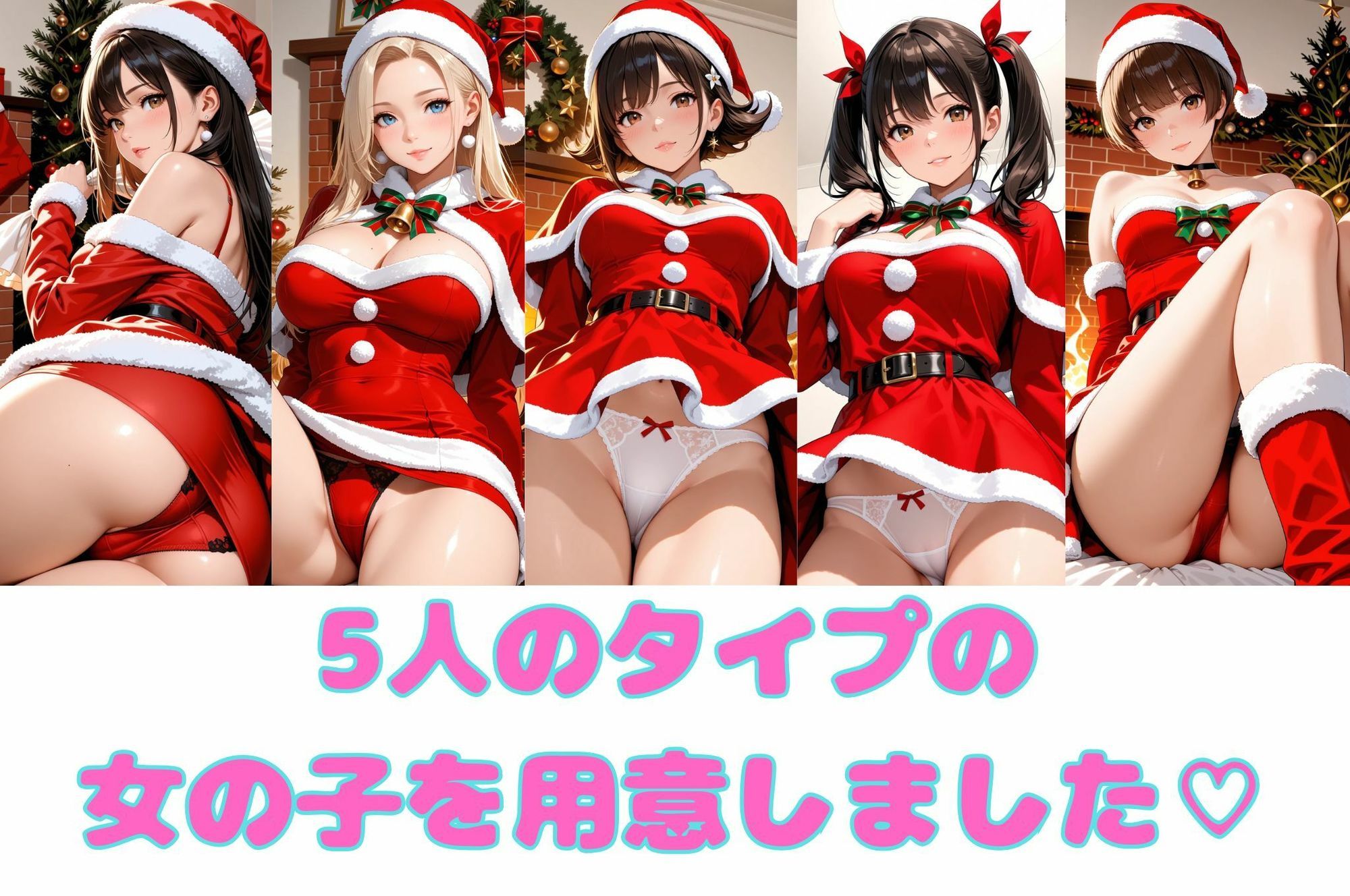 サンタガールズとえっちしよ（はーと） サンプル2ページ目