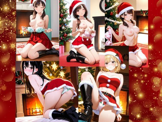 ミニスカサンタのパンチラプレゼント サンプル5ページ目